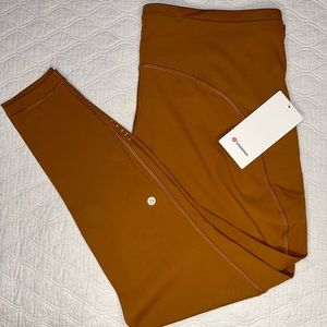 NWT LULULEMON Swift Speed High Rise Tight 28” Leggings in Burnt Orange Size 20